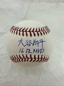 大谷翔平 直筆サイン 漢字＆英語サインボール　MLB＆Fanatics社、ホログラム（証明書）付き