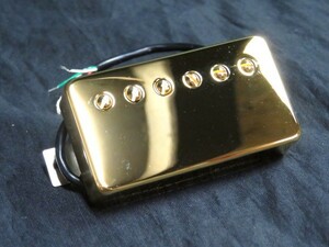 ★最安値/ゴールドカバー ピックアップ★国産高品質 Gotoh Pickups／HB-Classic Gold-Bridge／Rear◆PU GOTOH ハムバッカー リア