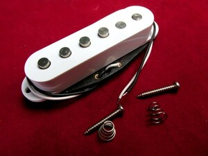 ★新品セール／最安値★Gotoh Pickups／ST-Custom B-W◆国産 高品質セラミック PU ゴトー Bridge／リア Rear Pickup 白／ホワイト／White