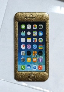  miniature * smartphone * smart phone * mobile * Gold ②* color difference many equipped! doll house * freebie seal we attach *