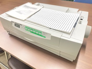 NEC　ドットインパクトプリンター　PR-D201MA　印刷　コピー機　特殊印刷　帳票や複写伝票に自在に印刷　事務用品　時短　効率　生産性