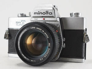 ★実用品★ ミノルタ MINOLTA SRT SUPER ボディ MC ROKKOR-PG 50mm F1.4 レンズセット #TA2080