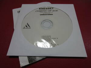 KNESSET / COMING OF AGE ★配布CD-R 5曲収録