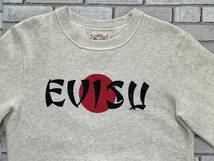 ＵＳＥＤ　エヴィス　EVISU　長袖スウェット　サイズ３４　_画像2