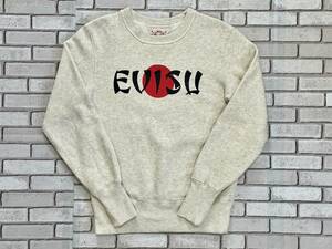 ＵＳＥＤ　エヴィス　EVISU　長袖スウェット　サイズ３４　