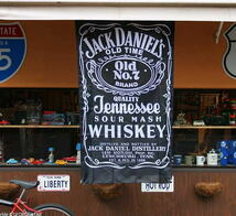 リアル・フラッグ 旗 JACK DANIEL'S ジャックダニエル タペストリー アメリカン雑貨 ガレージ インテリア_画像3