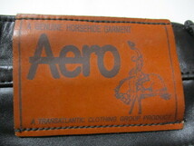 AERO LEATHER エアロレザー ホースハイド レザーパンツ 黒 W29_画像8