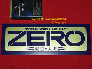 1970年代 暴走族ステッカー 大井ゼロ 初期～全盛期 ZERO 菱ゼロ 狂走連盟 神流社 毘沙門天 ルート20ゴースト マフィア 全狂連 爆音列島