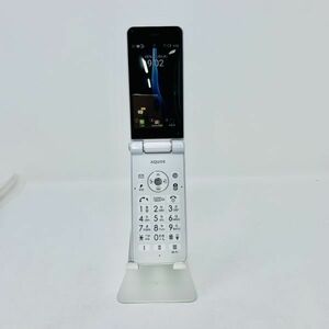 【通電確認済み】中古ガラケー/AQUOS ケータイ２(Softbank 602SH)/ホワイト/4751