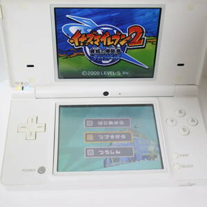 任天堂 Nintendo DS 本体 TEL-001・ゲーム 5本セット ( イナズマイレブン・ナルト ) 簡単動作確認済み