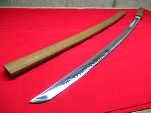 模造刀 居合刀 模擬刀 木刀 全長約99cm 刃渡り約71cm 重量約846g 管理5CH1026A-81