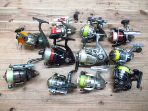 釣り / まとめ / リール / 11個 / SHIMANO / Daiwa / LIBERTY CLUB 3000 / TR10 / BERGA / SIDE SPIN / REGAL-S 管理5CH1121H