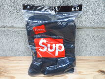 Supreme シュプリーム Hanes ヘインズ SHOE SIZE 6-12 4パック ソックス 管理5tr1122A84_画像1