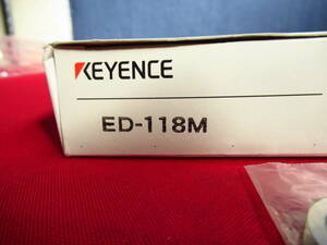 未使用 KEYENCE キーエンス ED-118M アンプ内蔵型 近接センサ 管理5rc1126H70