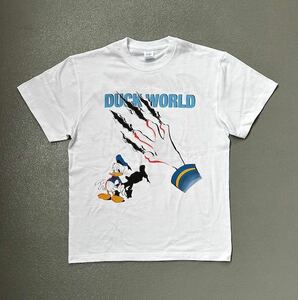 ドナルド Duck World Tシャツ キッズ 120 ディズニー パロディ ランナウェイブレイン RUNAWAYBRAIN