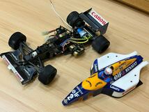 ウィリアムズ ルノー FW15C A.プロスト ワールドチャンピオン 1993 //ミニチャンプス1/18 CAMELデカール加工品 /GP Replicas /動作未確認_画像1