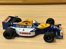 ウィリアムズ ルノー FW15C A.プロスト ワールドチャンピオン 1993 //ミニチャンプス1/18 CAMELデカール加工品 /GP Replicas /動作未確認_画像2