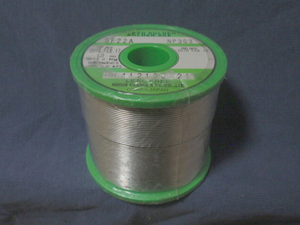 未使用 鉛フリーヤニ入りはんだ 1Kg ニホンゲンマ SOLDER ACE SF22A NP303 太さ1mm 送料520円から