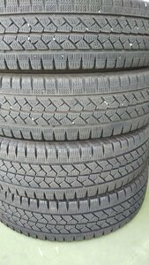 ★☆名古屋発 中古★【引取りOK】195/805R15 107/105 LT ブリヂストン バン用スタッドレス ブリザック VL1 4本 ハイエース キャラバン