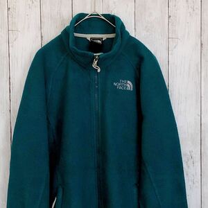 ノースフェイス フリースジャケット ザノースフェイス THE NORTH FACE サイズM　緑　グリーン　メンズ　古着