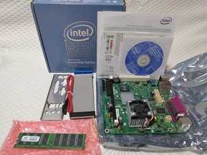 【ジャンク】Intel純正Mini-ITXマザーボードD201GLY2A（CPUオンボード）②