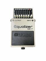 【ジャンク品】BOSS Equalizer GE-7ボス イコライザー (YTK-SA005)_画像1