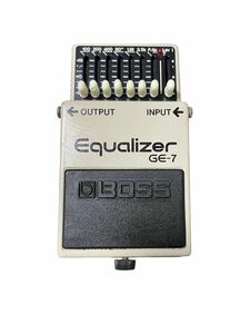 【ジャンク品】BOSS Equalizer GE-7ボス イコライザー (YTK-SA005)