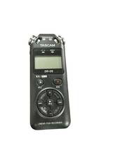 【現状品】TASCAM DR-05 ボイスレコーダー LINEAR PCM RECORDER ICレコーダー タスカム (YTK-MS0031)_画像1