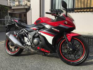 人気 GSX250R 書類、鍵２本付き