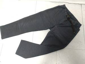 d0381◆Johnbull ウエストゴム イージーパンツ 濃グレーM◆美品