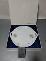 d0496◆函入り未使用◆ローゼンタール ROSENTHAL クラシックローズ CLASSIC ROSE耳付きプレート◆30×27ｃｍ_画像1