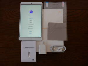 ★美品★HUAWEI Media Pad M3 Lite8　LTEモデル(SIMフリー)★