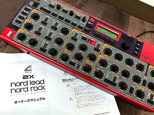 ■Clavia DMI NORD RACK 3 アナログモデリングシンセサイザー 音源モジュール ノード クラビア■