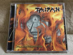 [正統派メタル] TAIPAN - FLAMETHROWER 2nd 2010年 自主制作盤 NWOBHM的正統派メタル 廃盤 レア盤