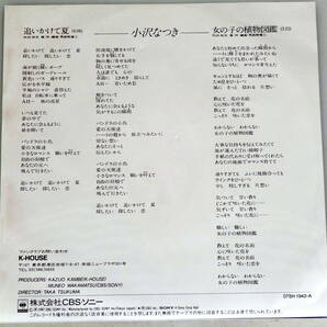 (R2)'87【EP】小沢なつき - 追いかけて夏 *デビュー/レンタル落の画像2