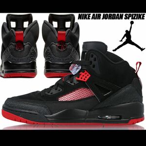 箱無し NIKE JORDAN SPIZIKE black/gym red-anthracite 315371-006