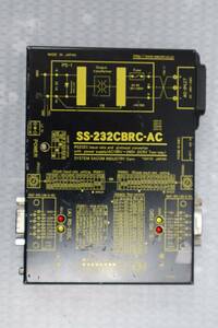 E4453 Y L SS-232CBRC-AC　RS232Cボーレート変換ユニット　【本体のみ】傷有り