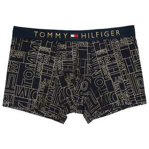 TOMMY HILFIGER トミーヒルフィガー TOMMY ORIGINAL HOLIDAY オーガニックコットン 前閉じ ボクサーパンツ 53311966 ミッドナイトブルー M