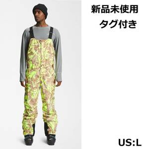 新品 ノースフェイス ビブパンツ スノーウェア スノボウェア US:L