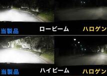 H4 LEDヘッドライト　ダイハツ キャスト LA250S LA260S ハロゲン仕様車 新車検対応 ファンレス仕様　ホワイト　6000K 長寿命　Hi /Lo_画像5