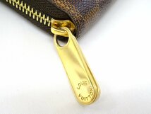 ルイヴィトン/LOUIS VUITTON ダミエ ジッピーウォレット ブラウン 長財布 N60012 CA0112 ラウンドファスナー_画像5