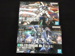 2点セット【未組立】1/144 HGUC REVIVE RX-178 ガンダムMk-II(エゥーゴ仕様) 「機動戦士Zガンダム」F91 ガンダムF91 機動戦士ガンダム