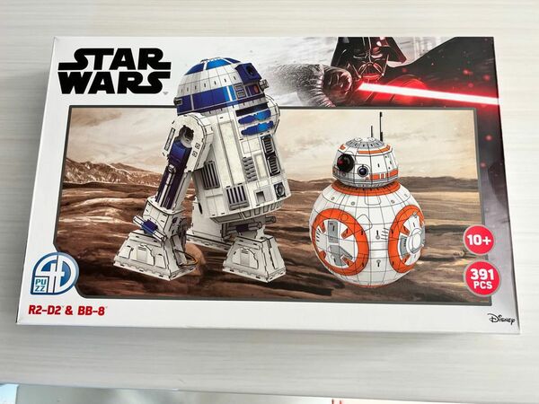【新品】STARWARS 3Dパズル　R2-D2 & BB-8 391ピース スターウォーズ