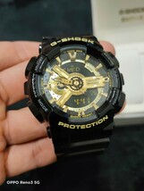 CASIO カシオ G-SHOCK Gショック GA-110GB-1AJF ゴールド×ブラック メンズ 国内正規品 未使用品 超美品 1円スタート_画像3