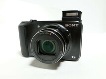 ジャンク品 ソニー SONY Cyber-shot DSC-HX10V サイバーショット 黒 ブラック コンパクトデジタルカメラ 充電器付 _画像2