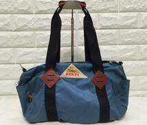 no17971 KELTY ケルティ ナイロン キャンバス 肩掛けショルダー ハンド トート ドラム バッグ ☆ _画像1