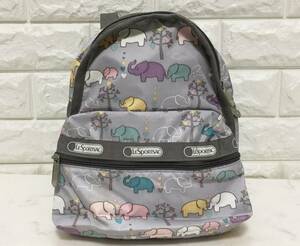 no18020 LeSportsac レスポートサック ナイロン リュックサック デイパック ☆