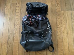 yohji yamamoto new era black backpack rucksack rose skull スカルローズ バックパック リュック ニューエラ リュックサック