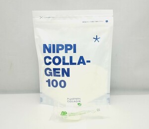 【未使用品】 ニッピ　コラーゲン 100　110g　賞味期限:2025年9月　スプーン付き　/　NIPPI COLLAGEN