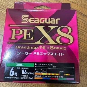 シーガー PE X8 6号　300